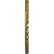 Ekena Millwork Shakuras Ceiling Medallion (For Canopies up to 5"), Hand-Painted Gold, 19 3/4"OD x 1 3/8"P CM20SHGLS - alternate 2